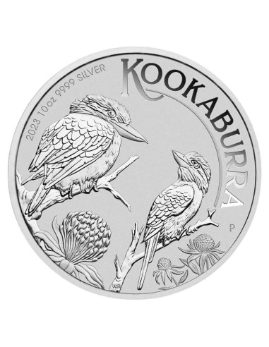 Moneda de Plata 10 oz Kookaburra 2023 | Perth Mint
