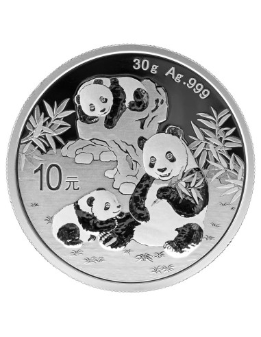 Moneda de Plata 30 g Panda China 2025 | China Gold Coin