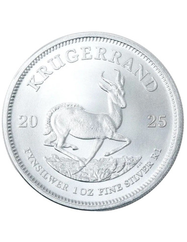 Moneda de Plata 1 oz Krugerrand | 2025 | Rand Refinery