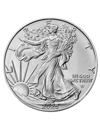 Moneda de Plata 1 oz American Eagle | 2025 | US Mint