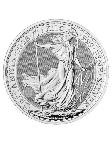 Moneda de Plata 1 Kilo Britannia Carlos III | 2023 | The Royal Mint
