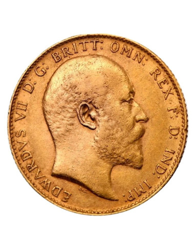 Moneda de Oro Soberano Eduardo VII 1902-1910 | Histórica | Royal Mint