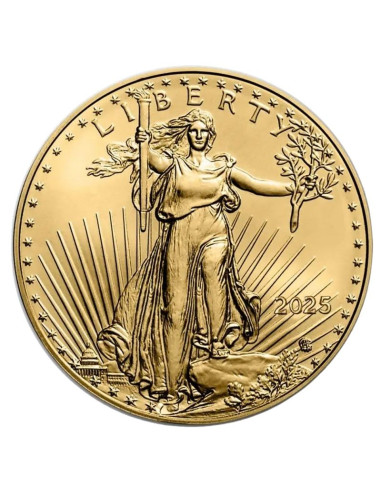 Moneda de Oro American Eagle 1 oz 2025 | Oro de Inversión 22 quilates | United States Mint