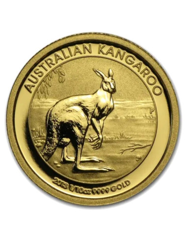 Moneda de Oro 1/10 oz Nugget Canguro Años Diversos | Oro Puro 999.9 | Perth Mint