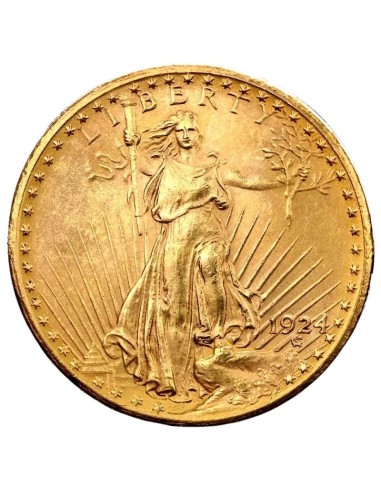 Moneda de Oro Double Eagle Saint-Gaudens de 20 Dólares (1907-1933)