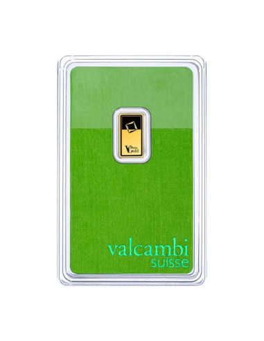1g Lingote de Oro | Valcambi Green Gold