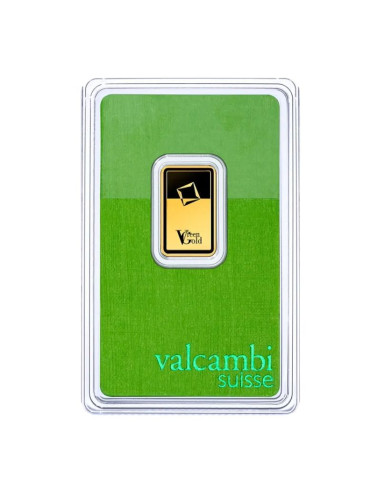 5g Lingote de Oro | Valcambi | Green Gold