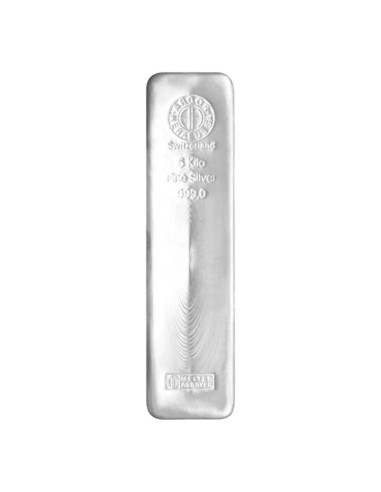 5 Kilo Lingote de Plata | diferentes fabricantes | LBMA