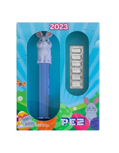 6x5g Oblea Plata | PEZ Spring Bunny | PAMP
